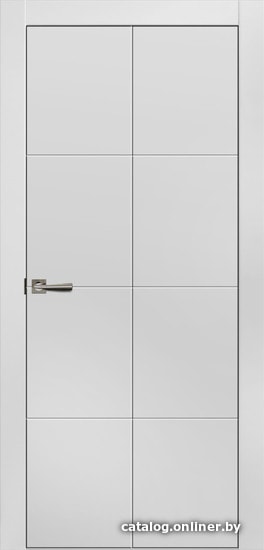 

Межкомнатная дверь Динмар Сканди 8 60x200 (белый)