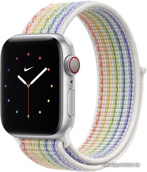 

Ремешок Apple Nike из плетеного нейлона 40 мм (pride edition) MJWN3
