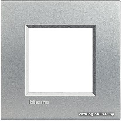 

Рамка BTicino LivingLight LNA4802TE (алюминий)