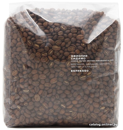 

Кофе Kitchen Coffee Roasters Ethiopia Sidamo Gr.2 в зернах 1 кг
