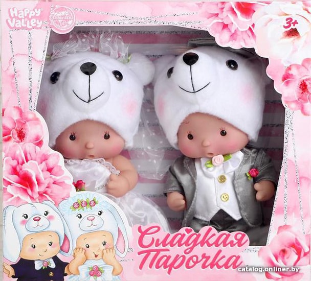 

Кукла Happy Valley Крошики Сладкая парочка мишки 4780210