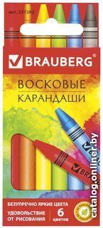 

Восковые мелки BRAUBERG 227282 (6 цв.)