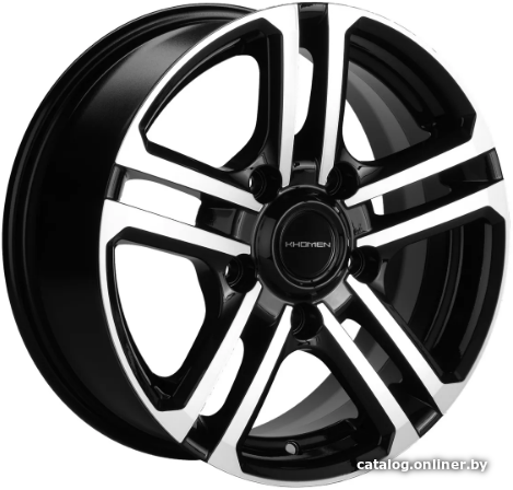 

Литые диски Khomen KHW1602 16x6.5" 5x139.7мм DIA 98.5мм ET 35мм Black-FP