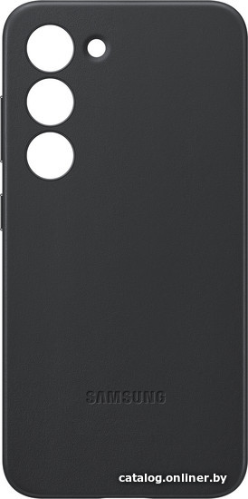 

Чехол для телефона Samsung Leather Case S23 (черный)