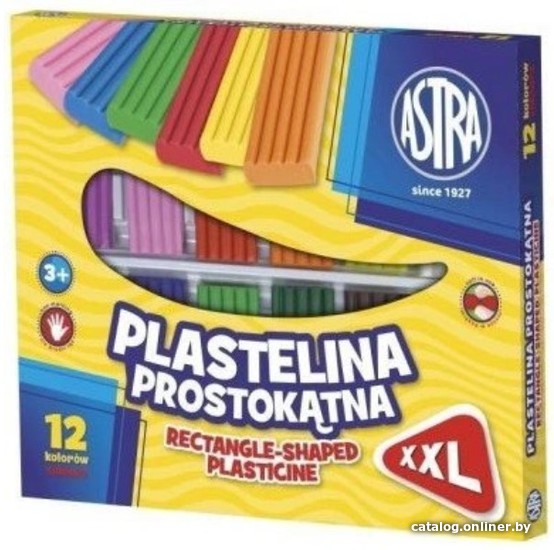

Пластилин Astra 303117001 (12 цв)