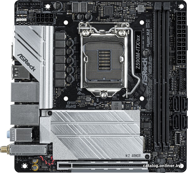 

Материнская плата ASRock Z590M-ITX/ax