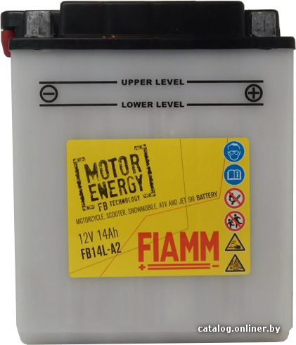 

Мотоциклетный аккумулятор FIAMM FB14L-A2 (14 А/ч)