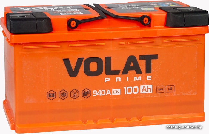 

Автомобильный аккумулятор VOLAT Prime R (100 А·ч)