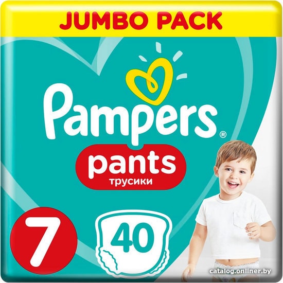 

Трусики-подгузники Pampers Pants 7 (40 шт)