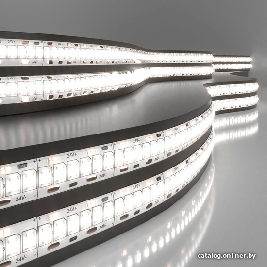 

Светодиодная лента Elektrostandard 24V 16W 240Led 2835 IP65 дневной белый, 5м