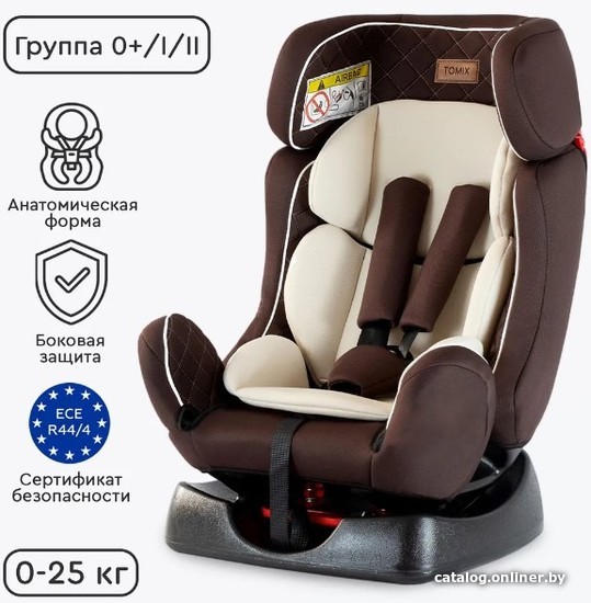 

Детское автокресло Tomix Unique CS-006 (коричневый)