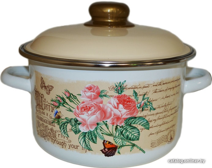

Кастрюля СтальЭмаль Мэри 6RD181М