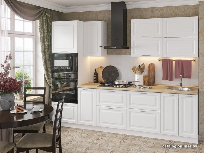 

Готовая кухня Vivat Mebel Ницца Royal-02 (blanco)