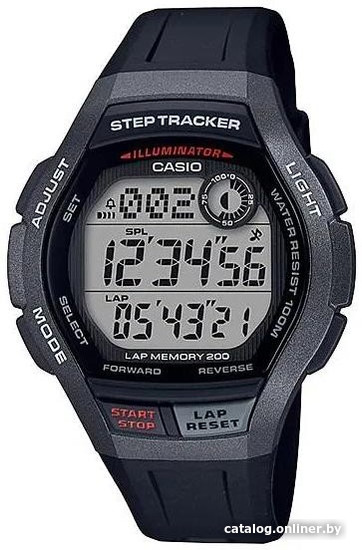 

Наручные часы Casio Step Tracker WS-2000H-1A