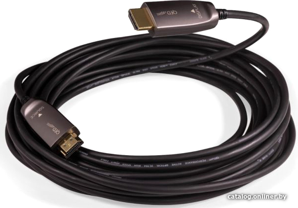 

Кабель QED Performance Optical Ultra High Speed HDMI (12 м, черный)