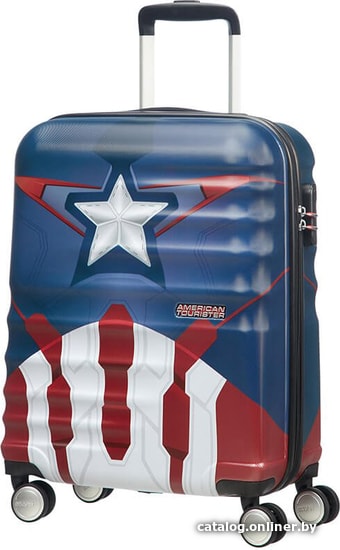 

Чемодан-спиннер American Tourister Wavebreaker Disney Captain America Close-Up 55 см