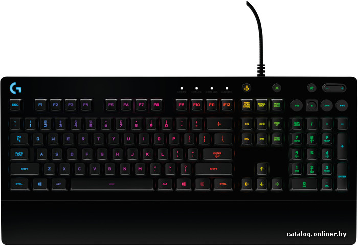 

Клавиатура Logitech G213 Prodigy (нет кириллицы)