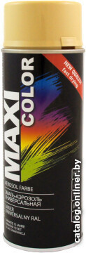 

Эмаль Maxi Color 1001MX RAL 1001 400 мл (бежевый)