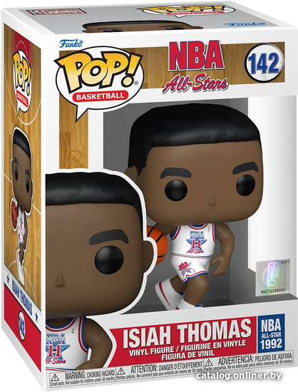 

Фигурка Funko POP! NBA. Legends - Isiah Thomas (White All Star Uni 1992) 59369