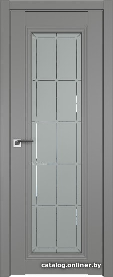 

Межкомнатная дверь ProfilDoors 2.101U 90x200 (грей, стекло гравировка 10)