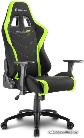 

Кресло Sharkoon Shark Skiller SGS2 (черный/зеленый)