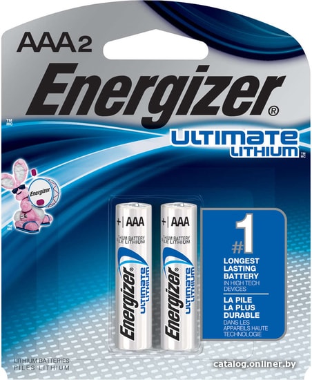 

Батарейка Energizer Ultimate Lithium FR03 AAA 2 шт.