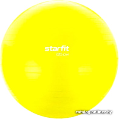 

Гимнастический мяч Starfit GB-104 85 см антивзрыв (желтый)