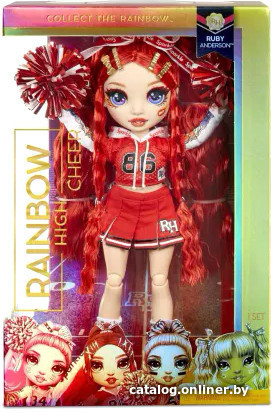 

Кукла MGA Entertainment Rainbow High Cheer Doll-Ruby Anderson 572039