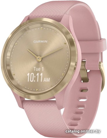 

Гибридные умные часы Garmin Vivomove 3S (золотистый/розовый)
