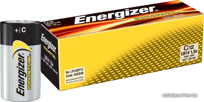 

Батарейка Energizer Industrial C 12 шт.