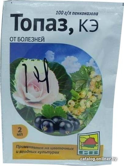 

Фунгицид Syngenta Топаз КЭ (уп. 2+2 мл)