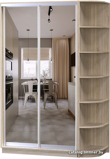 

Шкаф-купе Vivat Mebel D2-06 220x60 (дуб сонома)
