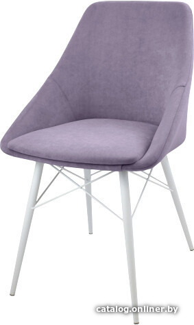

Стул Гальваник Монти Люкс (эмаль белый муар/Catania Lavender)