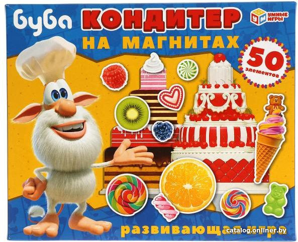 

Развивающая игра Умные игры Буба. Кондитер. Игра 4680107902054