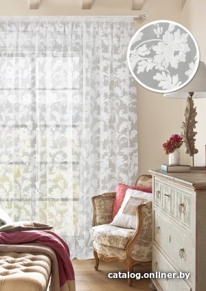 

Тюль Эскар Gardenia 111930300 3x2.65 м (белый)