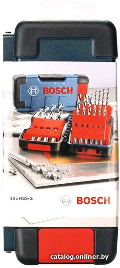 

Набор оснастки Bosch 2607019578 18 предметов