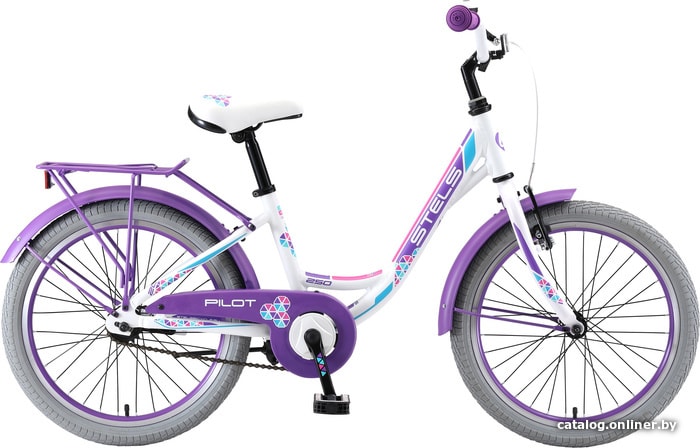 

Детский велосипед Stels Pilot 250 Lady 20 V010 (белый, 2019)