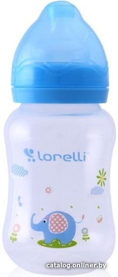 

Бутылочка для кормления Lorelli 10200710001 (250 мл, light blue)