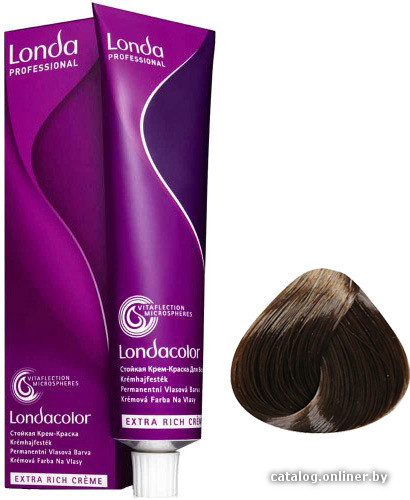 

Крем-краска для волос Londa Londacolor 5/37 светлый шатен золотисто коричневый
