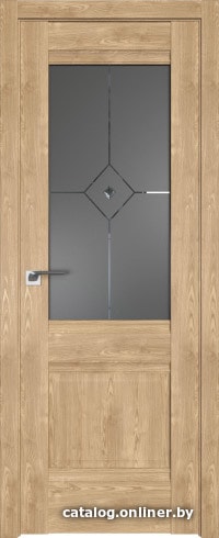 

Межкомнатная дверь ProfilDoors 2XN 70x200 (каштан натуральный/графит с прозрачным фьюзингом)