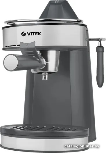 

Рожковая кофеварка Vitek VT-1524 (черный/серебристый)