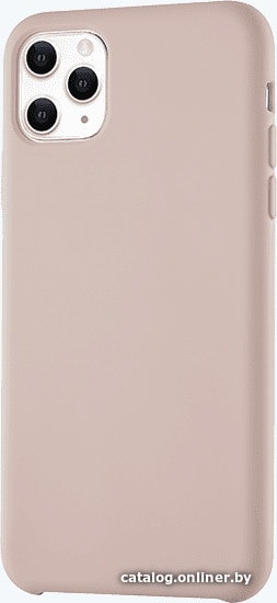 

Чехол для телефона uBear Silicone Touch Case для iPhone 11 Pro Max (светло-розовый)