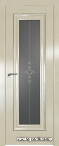 

Межкомнатная дверь ProfilDoors 24X 60x200 (эш вайт серебро/стекло узор графит)