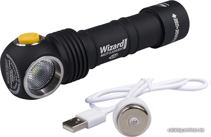 

Фонарь Armytek Wizard Pro Magnet USB XHP50 (холодный)+18650 Li-Ion