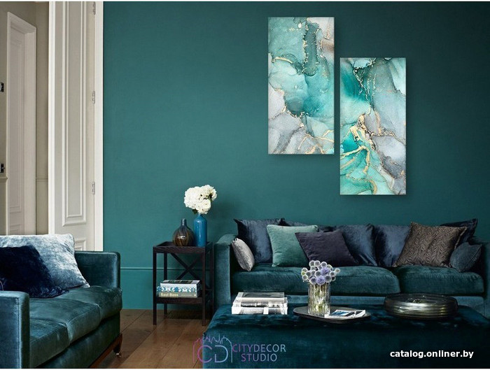 

Модульная картина Citydecor Абстракция 4.33 100x77 см