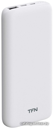 

Внешний аккумулятор TFN Slim Duo PD 10000mAh (белый)