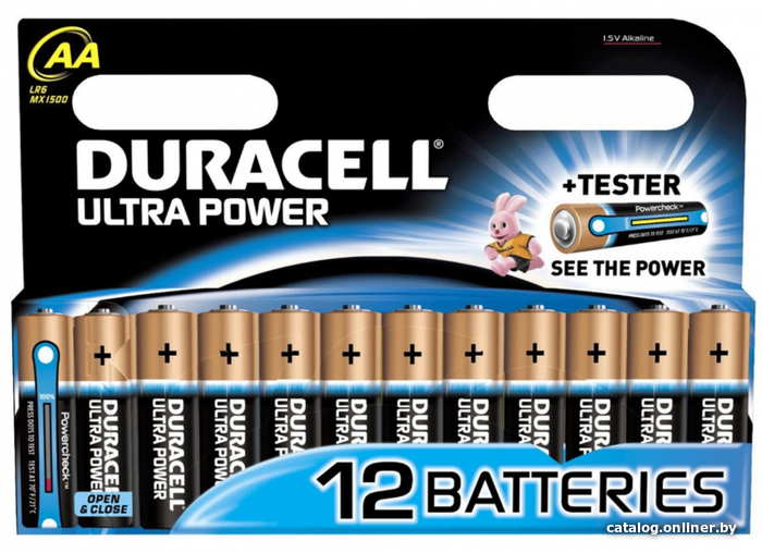

Батарейка DURACELL AA Ultrapower 12 шт.