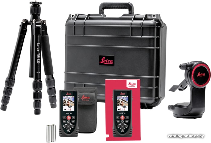

Лазерный дальномер Leica Disto X4 + DST360 + TRI120