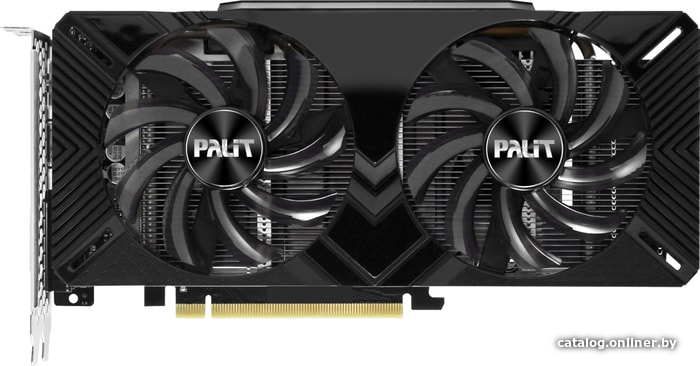 

Видеокарта Palit GeForce GTX 1660 Ti Dual OC 6GB GDDR6 NE6166TS18J9-1160A