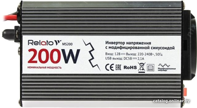

Автомобильный инвертор Relato MS200